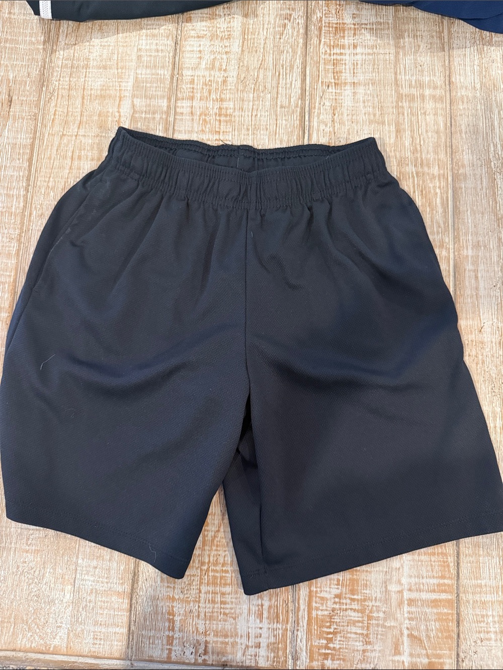 all in motion Black Athletic Elastic-Waist Shorts
